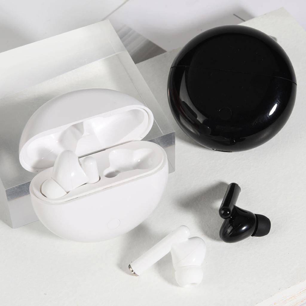 True Wireless Earbuds Bluetooth Headphones Touch Control with Wireless Charging Case Waterproof TWS Stereo Earphones in-Ear Built-in Mic Headset