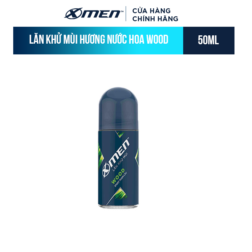 Lăn Khử Mùi X-Men Wood (50ml)