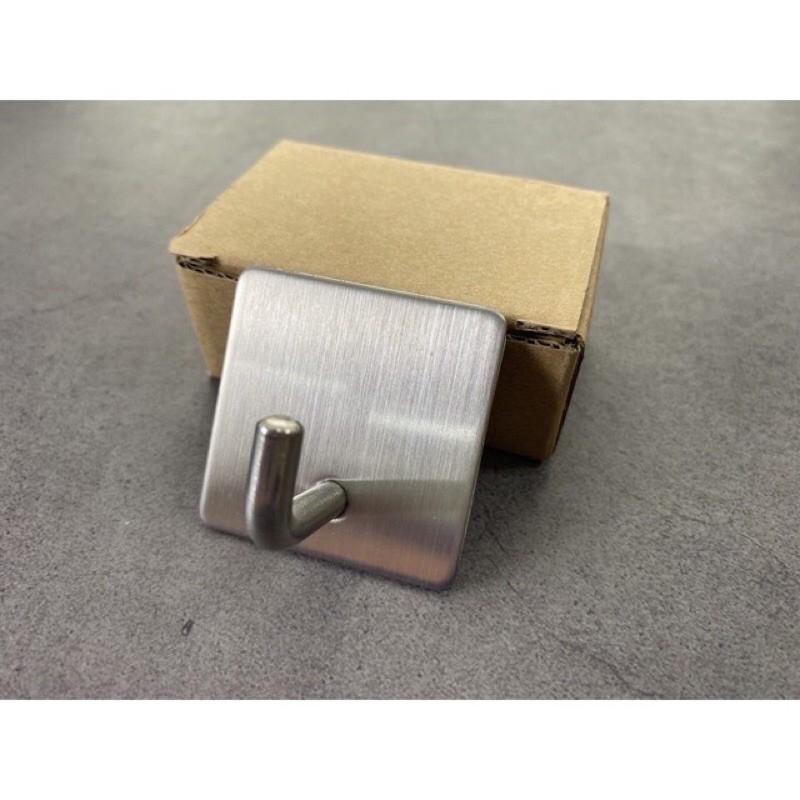 Móc inox 304 dán tường