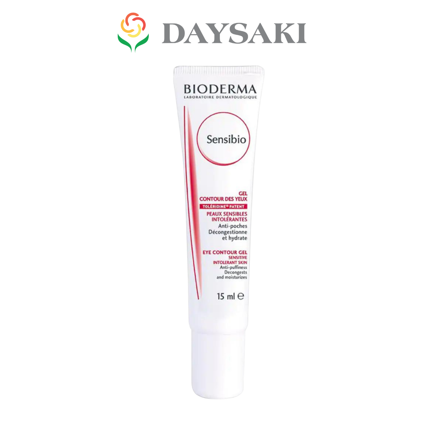 Bioderma Kem Dưỡng Ẩm Làm Dịu Và Bảo Vệ Chống Bọng Mắt Sensibio Eye 15ml