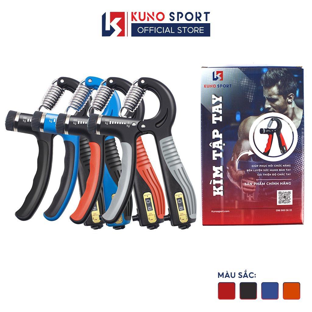 Kìm Bóp Tay KUNOSPORT Kìm Tập Cơ Tay Chữ R Dụng Cụ Tập Gym Kìm Bóp Tập Lực TayTại Nhà Chỉnh lực 5 - 60kg