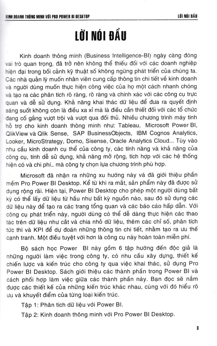Kinh Doanh Thông Minh Với Pro Power Bi Desktop - STK