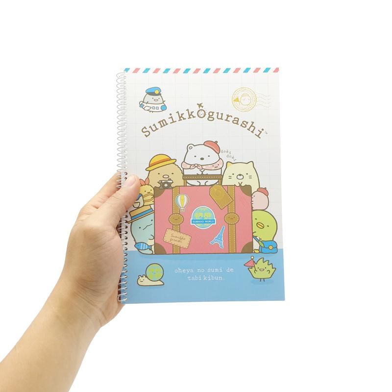 Sổ Lò Xo Mini Kẻ Ngang Sumikko Gurashi - Magic Channel Ver.22-4 - Mẫu 2
