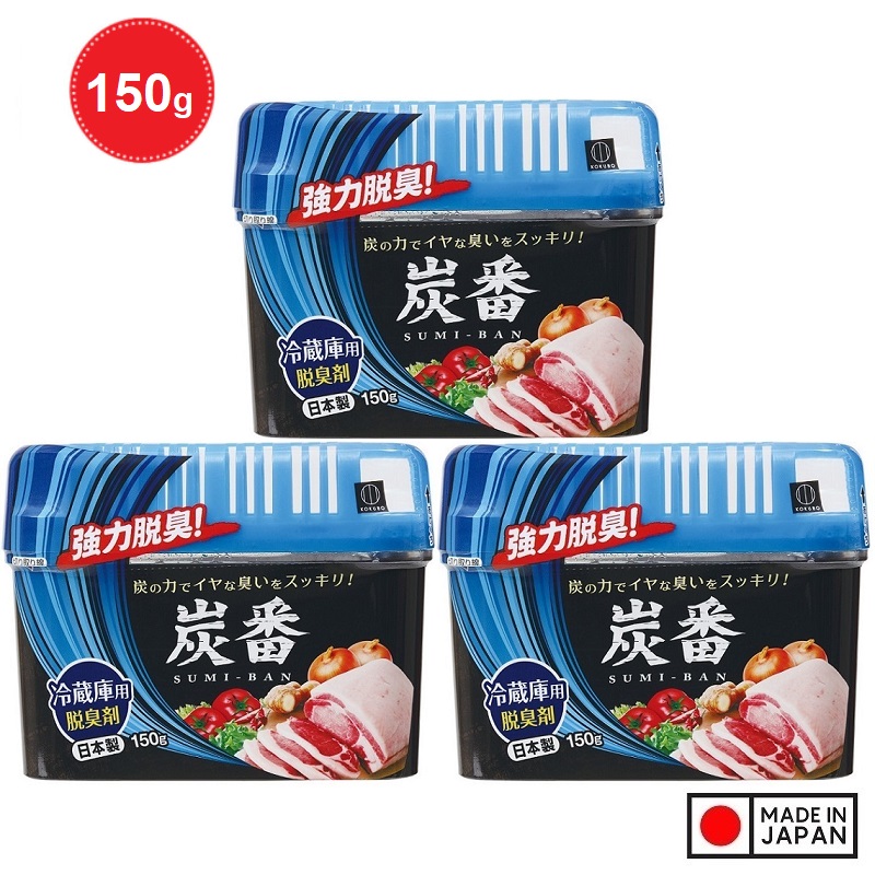 Combo 03 Hộp sáp thơm kháng khuẩn khử mùi đa công dụng 150g - Nội địa Nhật Bản