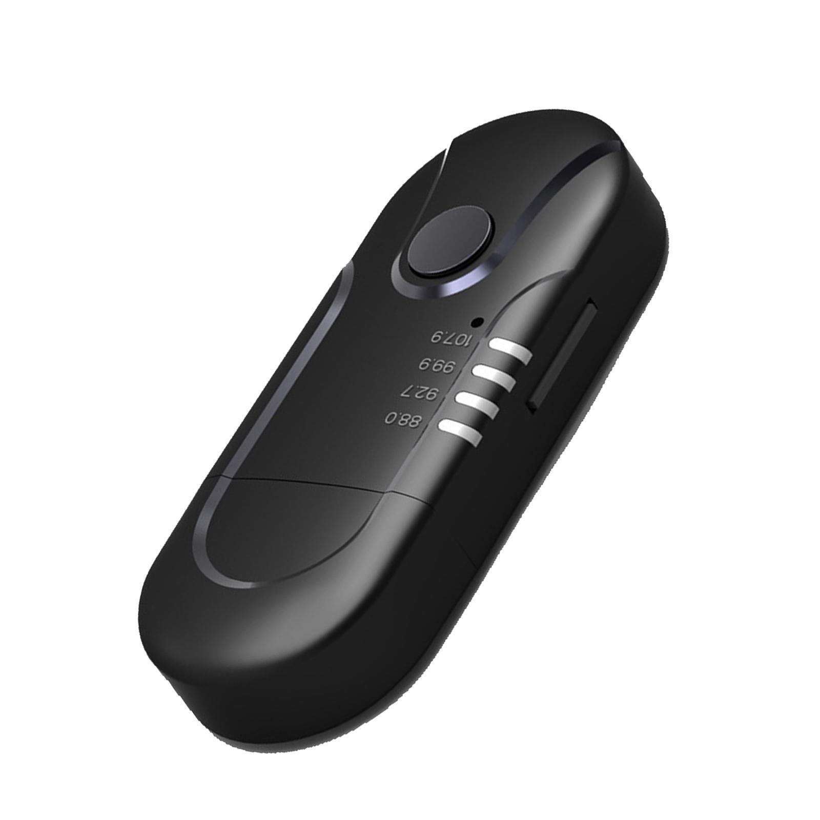 USB Bluetooth Adapter Music Player Mini FM Receiver for AUX PC