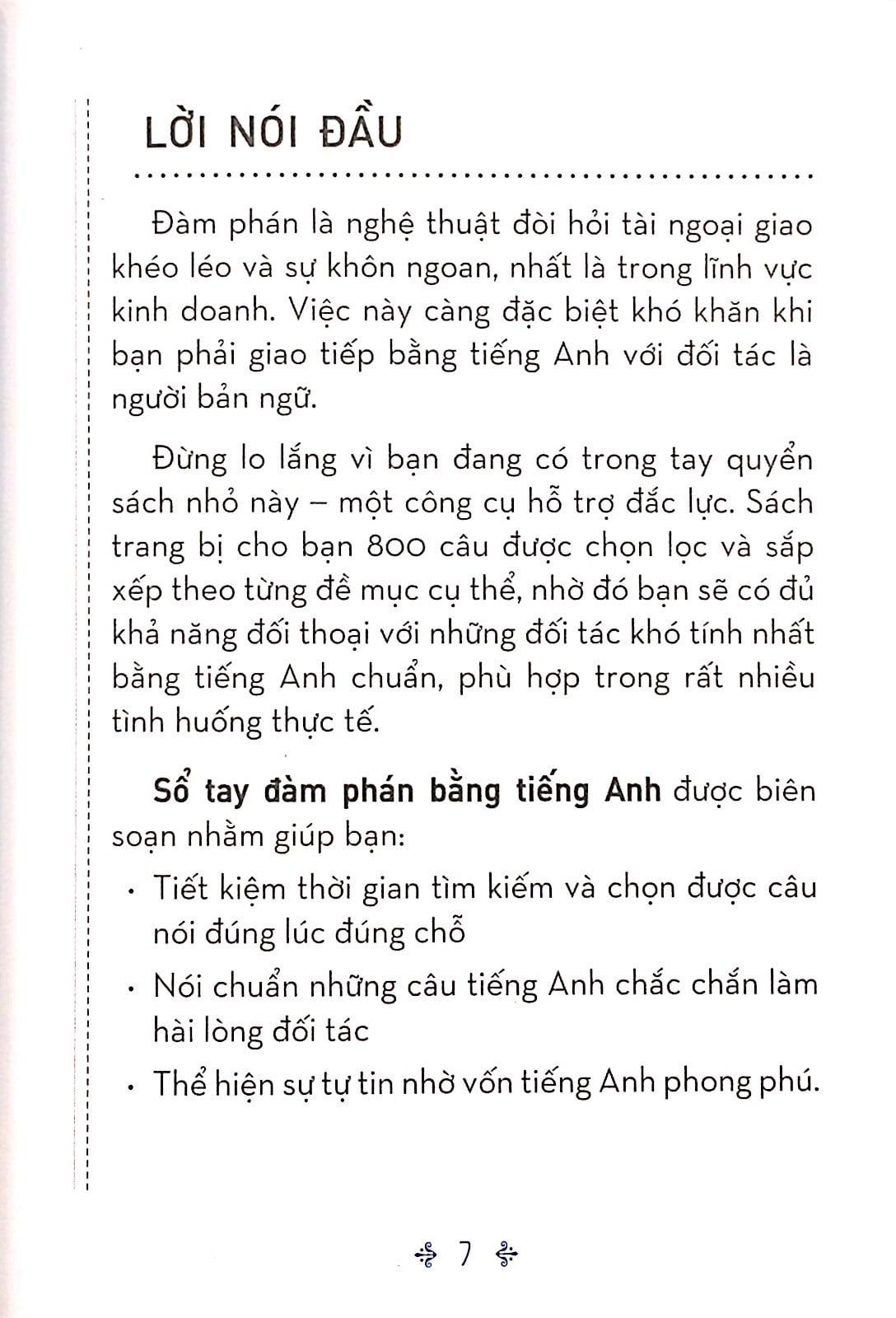 Sách Sổ Tay Đàm Phán Bằng Tiếng Anh (Kèm CD)