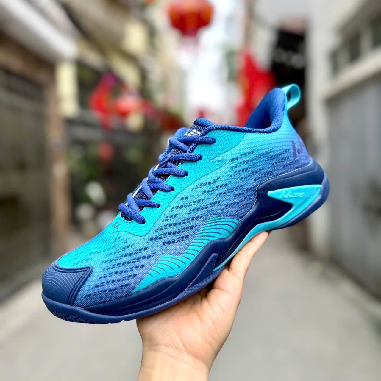[Chính hãng 36-44] Giày pickleball, cầu lông lefus L040 cao cấp - Đến kếp 2 lớp siêu bền có giảm chấn, chống lật cổ chân