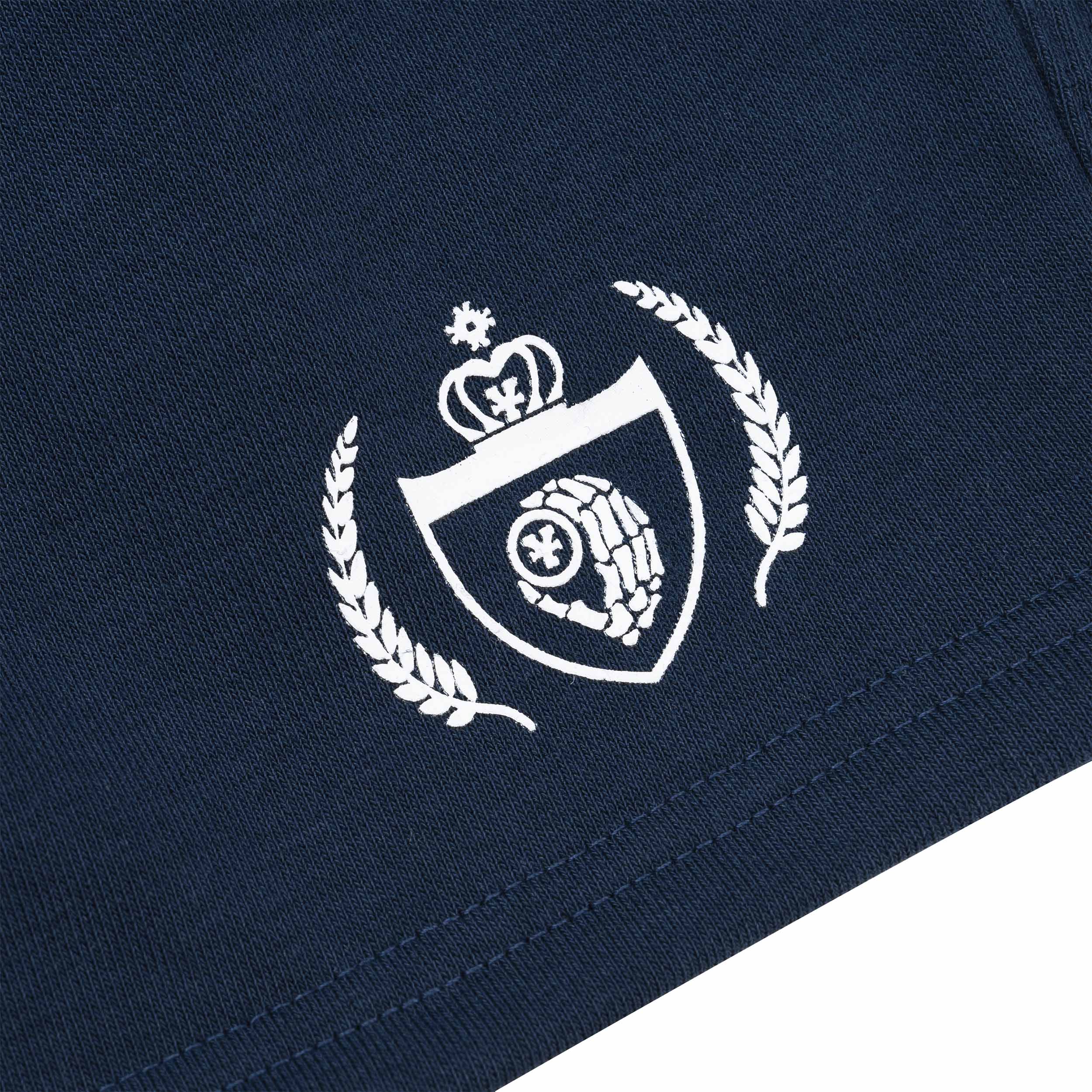Combo Quần Áo DirtyCoins Sweatshirt Academy Script + Sweatshorts Academy - Blue