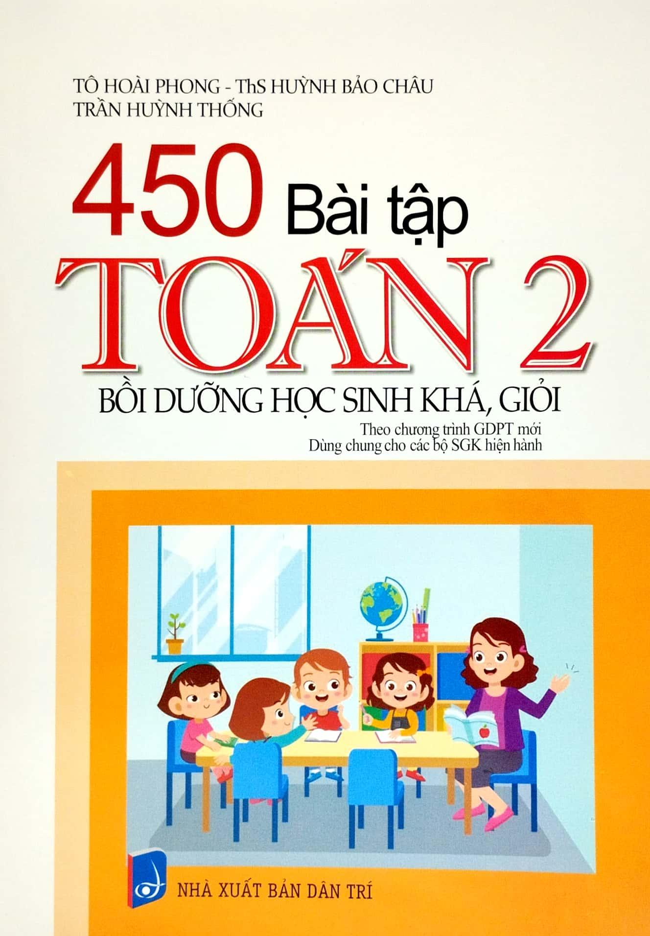 450 Bài Tập Toán 2 - Bồi Dưỡng Học Sinh Khá, Giỏi