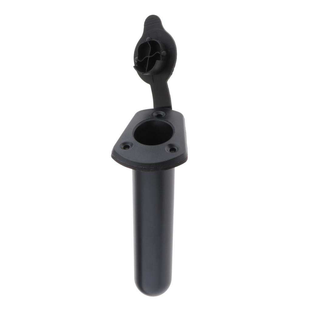 Kayak Flush Mount Fishing Rod Holder Boating Pole Keeper Tube Accessories