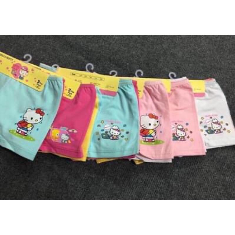 Quần chip đùi cho bé gái size 110-190 thun Thái