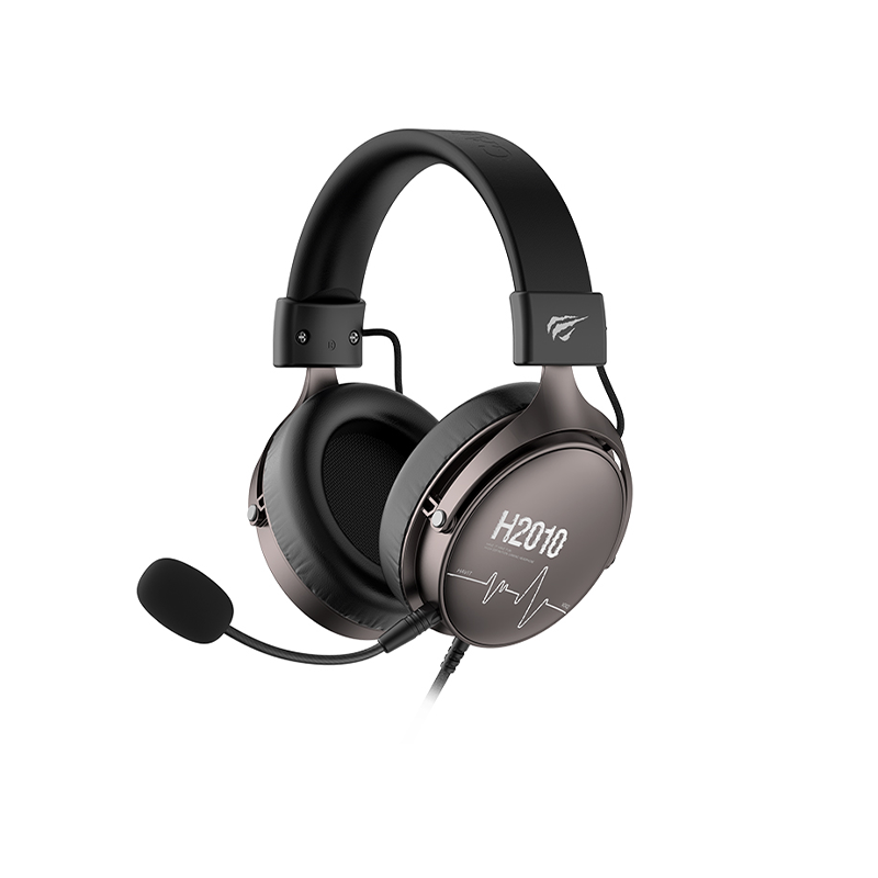 Tai Nghe Gaming Headphone HAVIT H2010D, Driver 50mm, Thiết Kế Khung Thép, Mic Khử Ồn- Hàng Chính Hãng