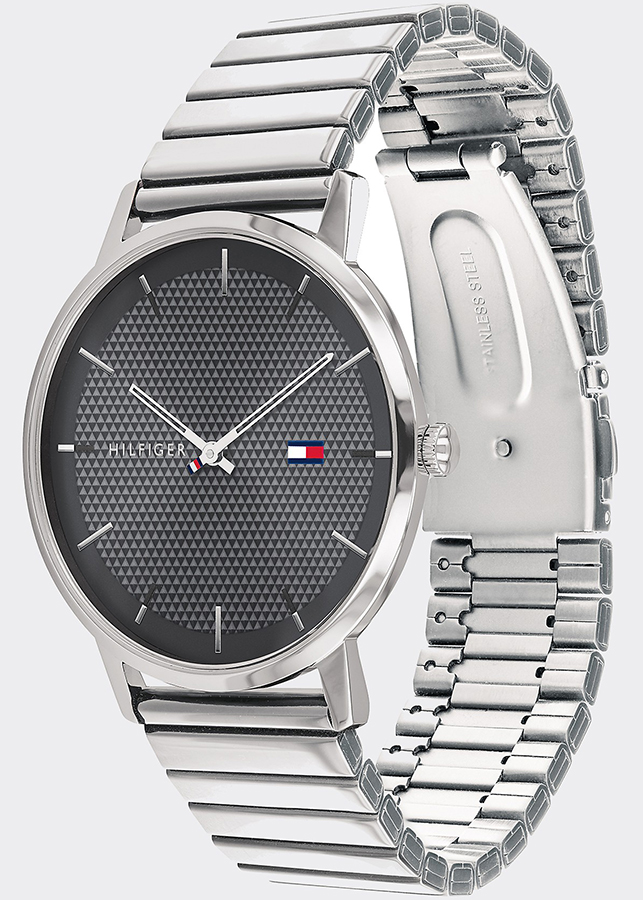 Đồng hồ Tommy 1791654 Nam Máy Pin Dây Kim Loại 41mm