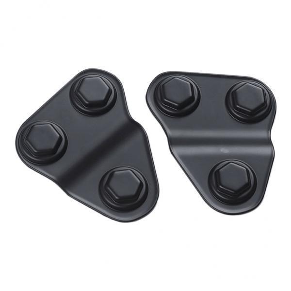 2xCar Door Lock Screw Protector Cover Caps For Jeep Wrangler JL 2018-2020