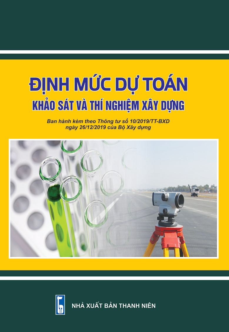 Combo Luật xây dựng và Định mức xây dựng (thông tư 10/2019/TT-BXD của Bộ Xây dựng)