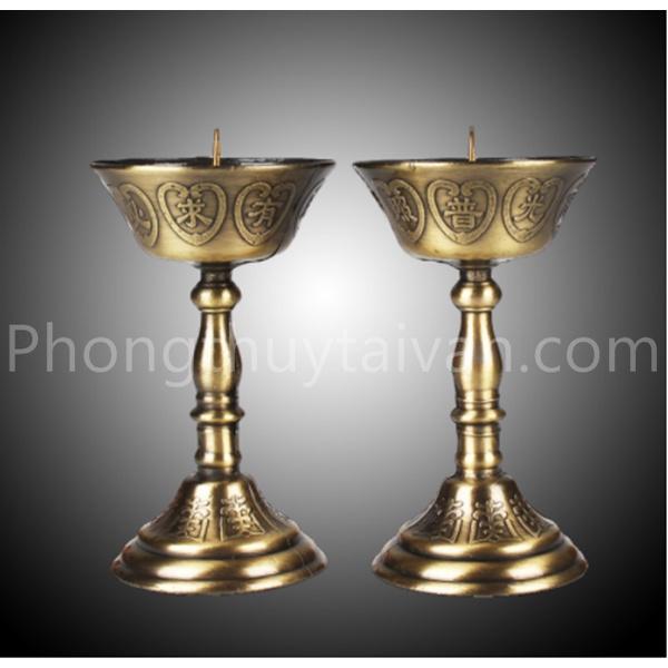 Chân Đế đựng Nến ,Đèn..đa năng  cao10.5cm(Cặp)