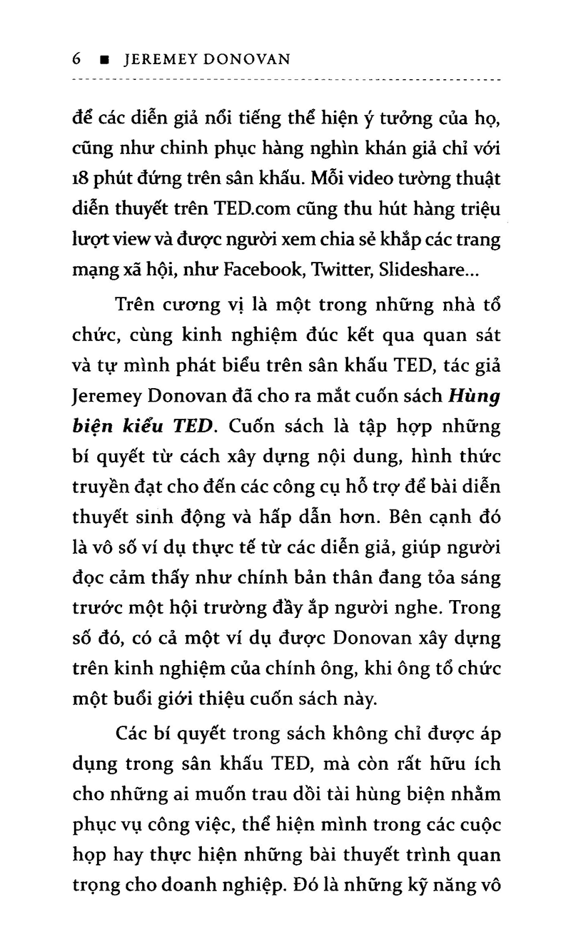 Sách Hay Về Diễn Thuyết: Hùng Biện Kiểu Ted 2 - Bí Quyết Làm Nên Những Bài Diễn Thuyết Hứng Khởi Nhất Thế Giới Tặng Sổ Tay