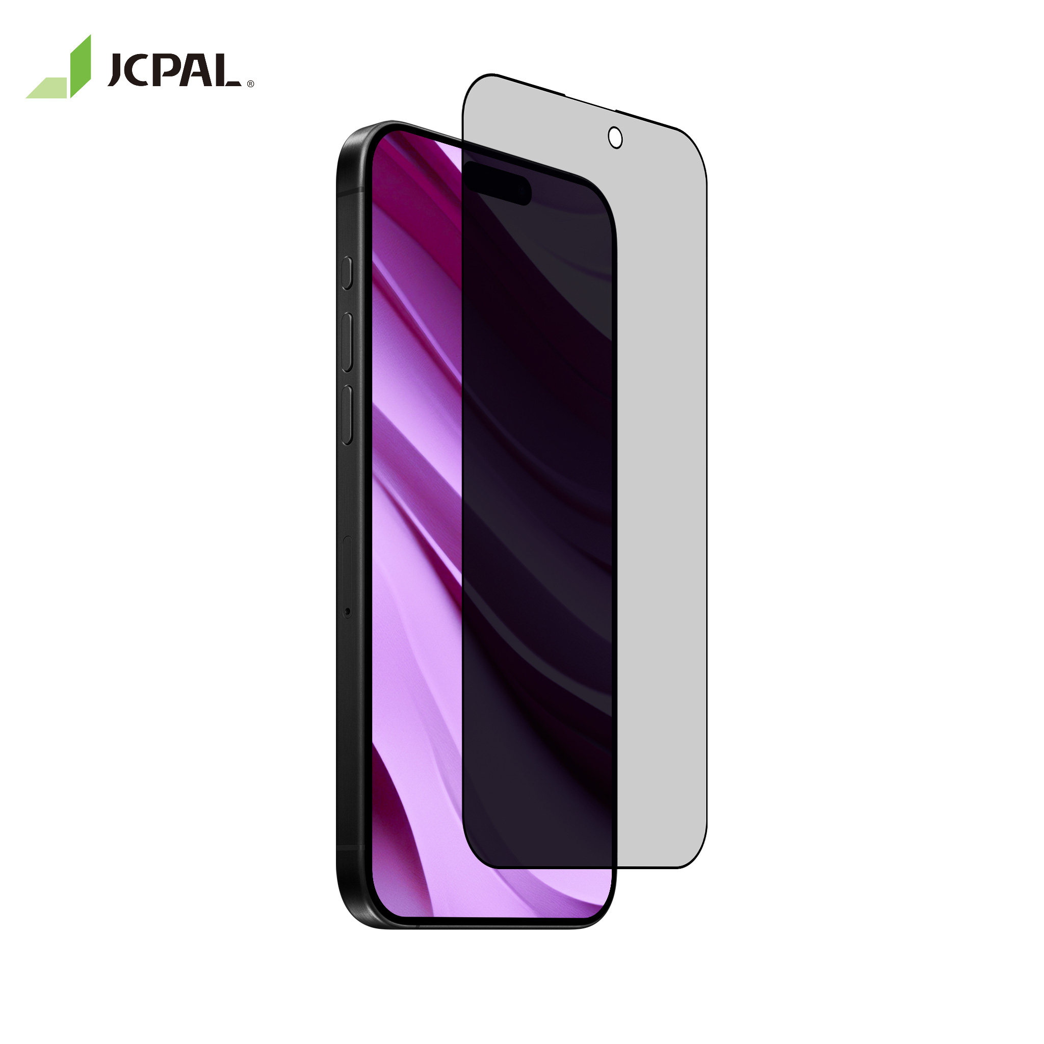 Kính Cường Lực Chống Nhìn Trộm Cho iPhone 16 Pro Max/ 16 Pro/ 16 Plus/ 15 plus/ 16/ iphone 15, JCPAL Preserver Privacy_ Hàng chính hãng