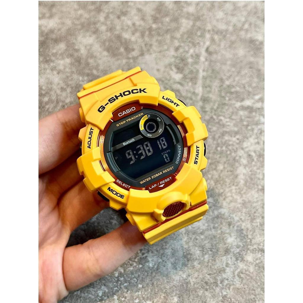 Đồng Hồ Nam Dây Nhựa Casio G-Shock GBD-800-4DR Bluetooth - Đếm bước chân - Đo lượng Kcalo đã đốt | GBD-800-4 G'Squad Step Tracker