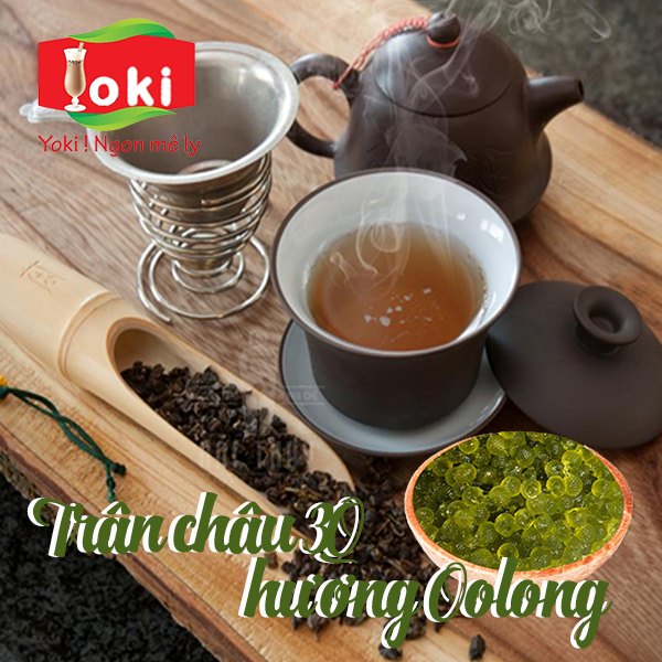 Trân châu 3Q hương Oolong Yoki