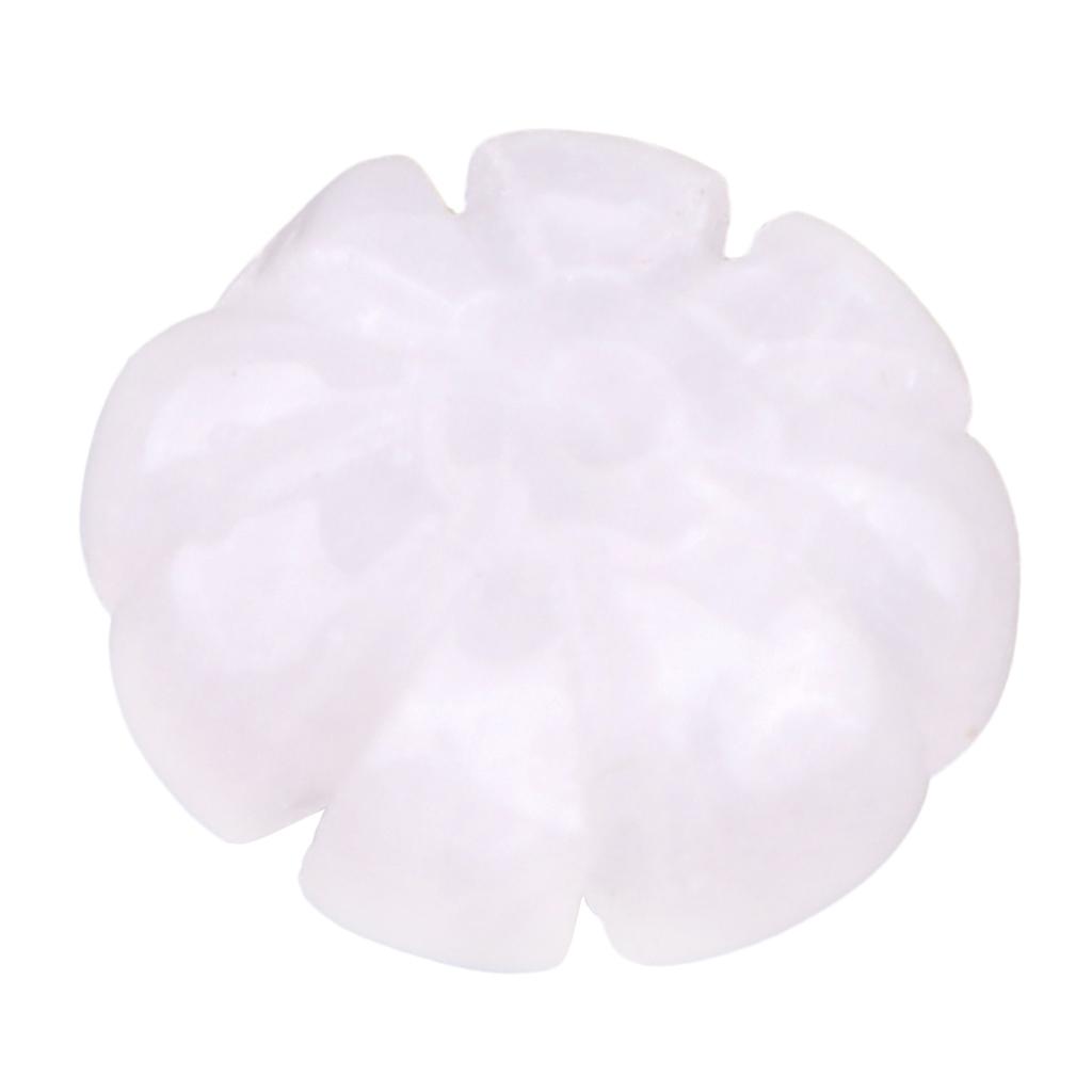 3xNatural Stone Beads Handmade Charms Wheel Shape Beads for Jewelry Making #6