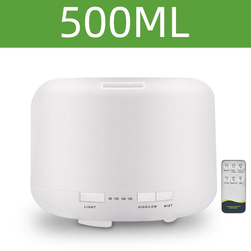 500ML/1000ML Máy Tạo Độ Ẩm Không Khí Điện Máy Khuếch Tán Tắt Tiếng Siêu Âm Thanh Mát Phun Sương Tạo Hộ Gia Đình LED Đèn Tinh Dầu máy Khuếch Tán Tinh Dầu