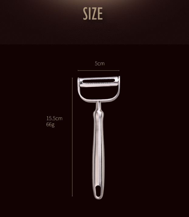 Dụng cụ bào inox 304 - 15.5cm 66g