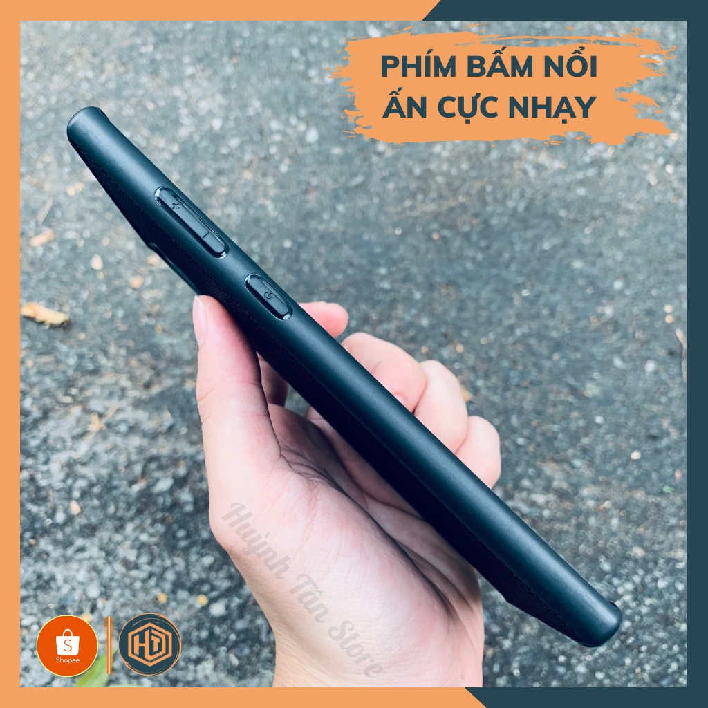 Ốp lưng note 10 plus vân VẢI NYLON nhiều màu chống bám vân tay bảo vệ camera phụ kiện huỳnh tân store