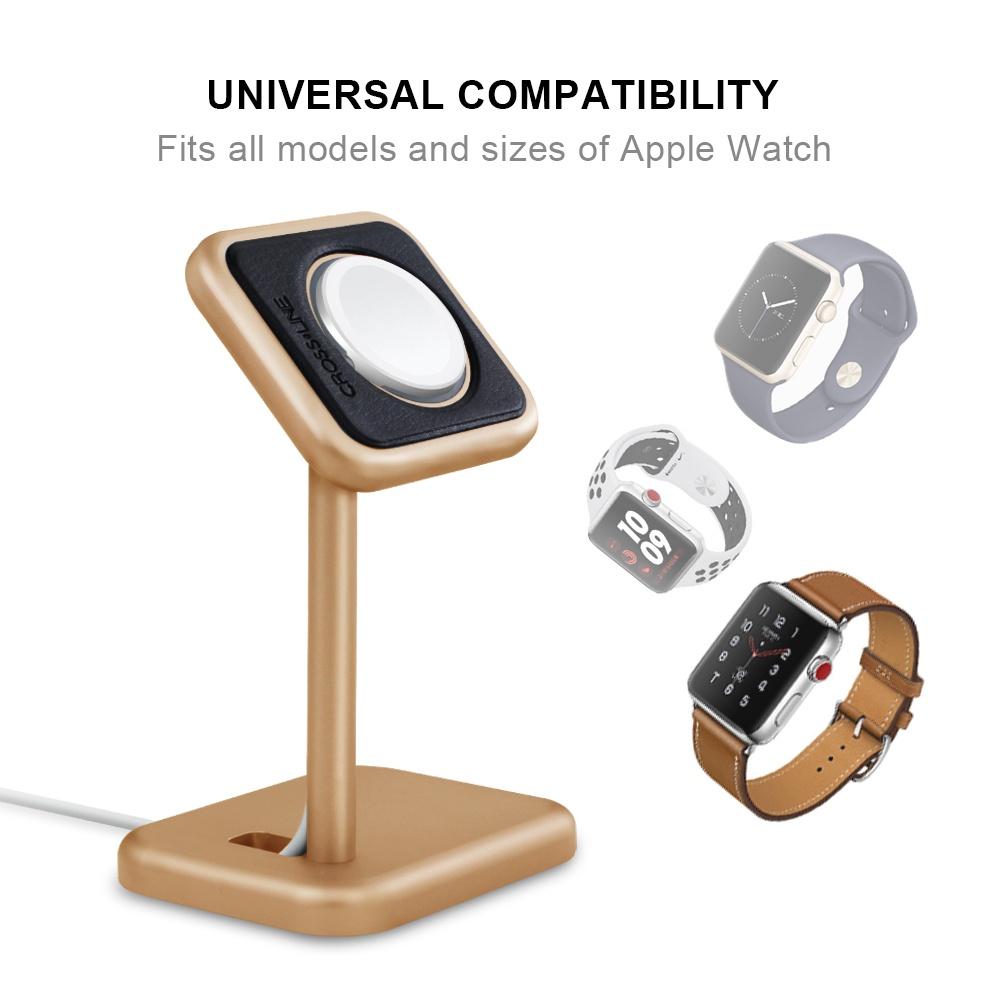 Đế sạc Apple Watch, dạng treo sạc kiêm giá đỡ hợp kim nhôm đẳng cấp