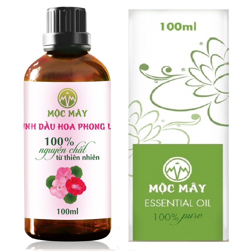 Tinh dầu Hoa Phong Lữ 100ml Mộc Mây - tinh dầu thiên nhiên nguyên chất 100% - chất lượng vượt trội - mùi hương nồng nàn, quyến rũ, kích thích, hưng phấn vượt trội - Có kiểm định