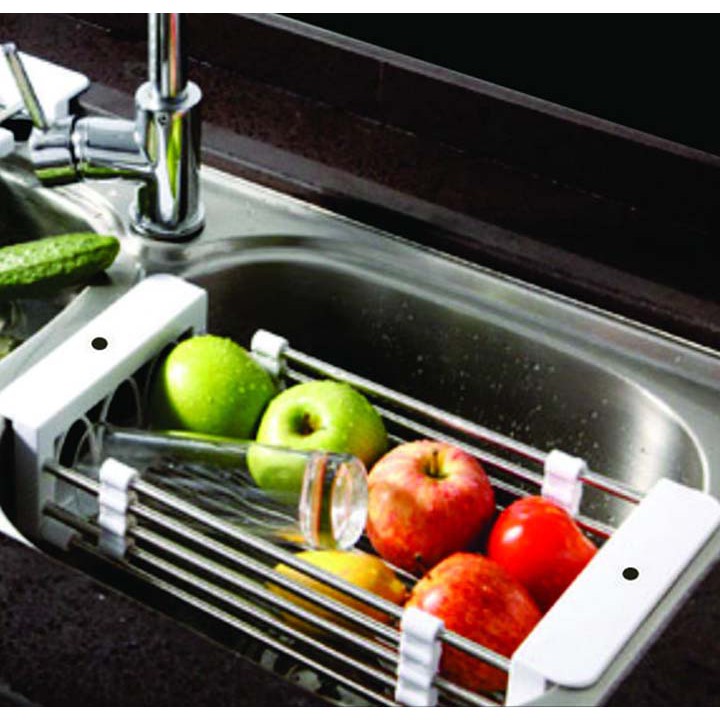 Kệ inox để bồn rửa chén tiện dụng