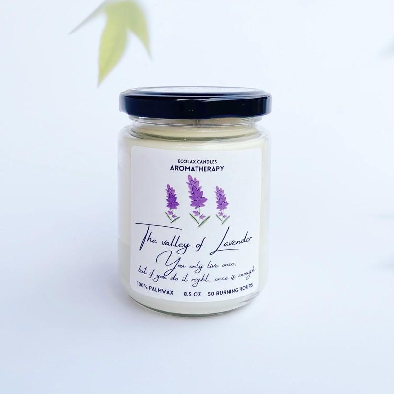 Nến Thơm Aromatherapy Hương valley of lavender