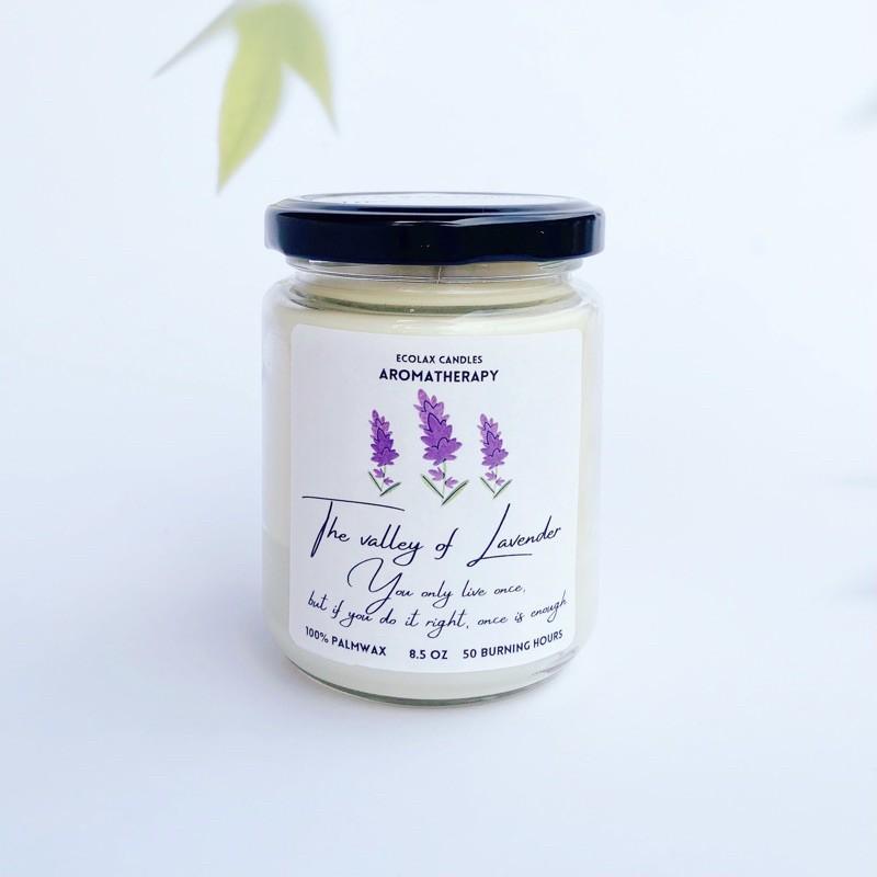 {HÀNG MỚI} Nến Thơm Aromatherapy Hương valley of lavender