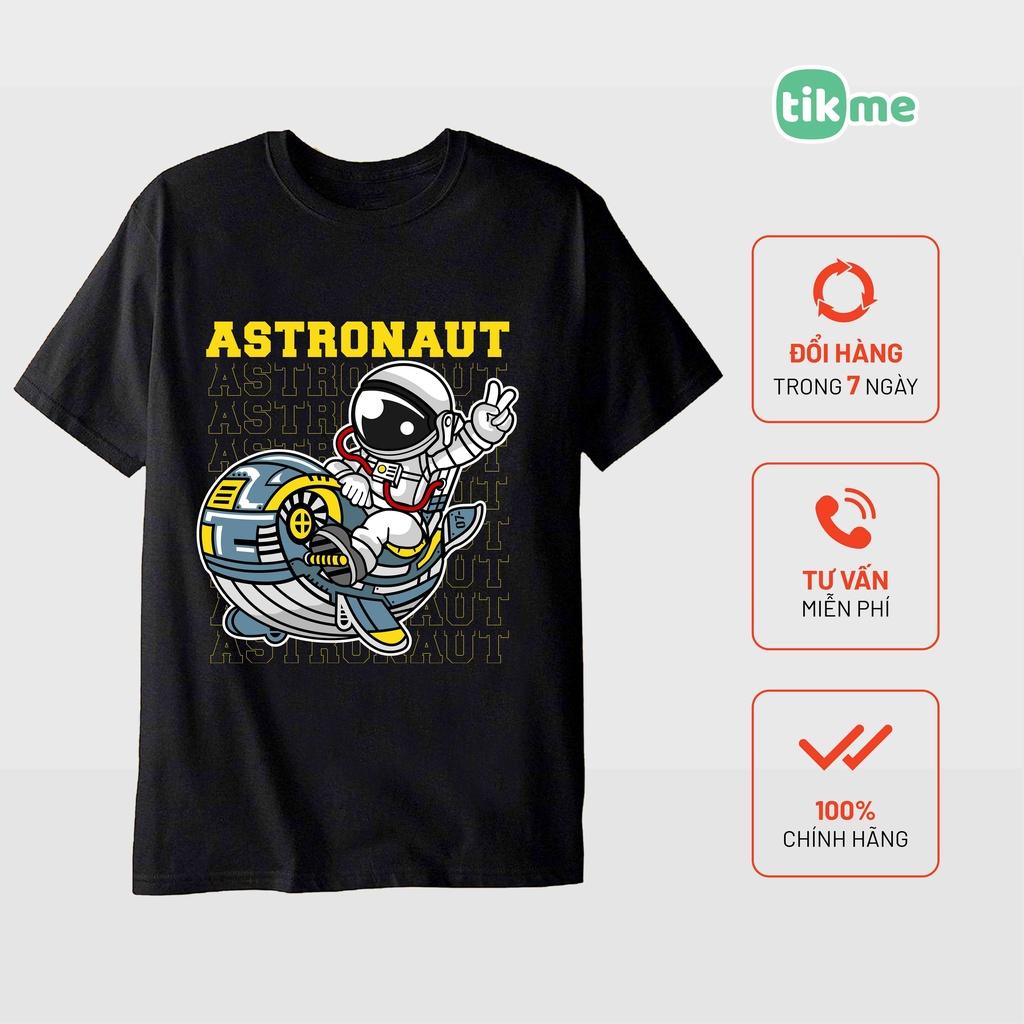 Áo thun cotton unisex phi hành gia tổ lái size XS-3XL 100% cotton