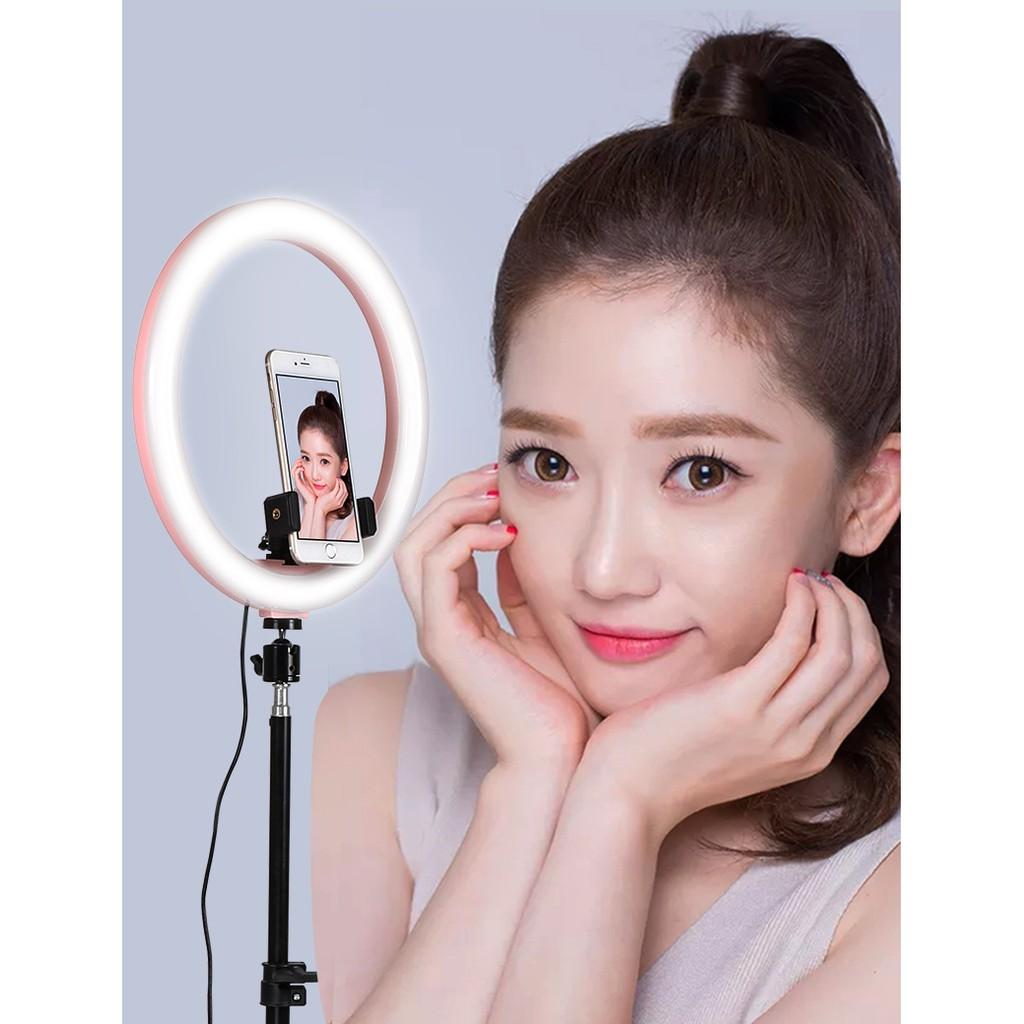 Đèn Led Live Stream ,livestream Hỗ trợ ánh sáng Chụp Ảnh, Make Up Trang Điểm, Chụp ảnh sản phẩm. 3 Chế Độ Sáng