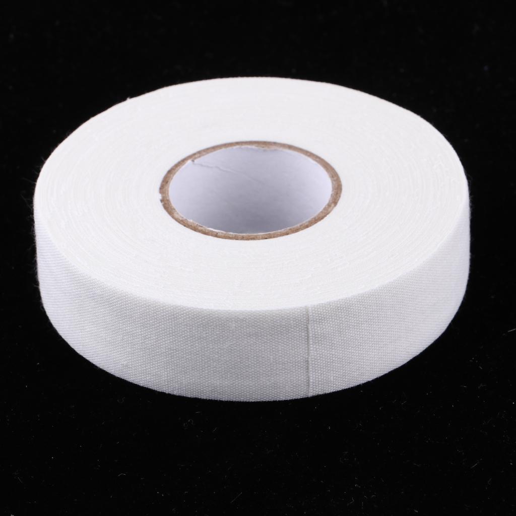 2x1 Roll Waterproof Adhesive Ice Hockey Cloth Tape Stick Handle Grip White