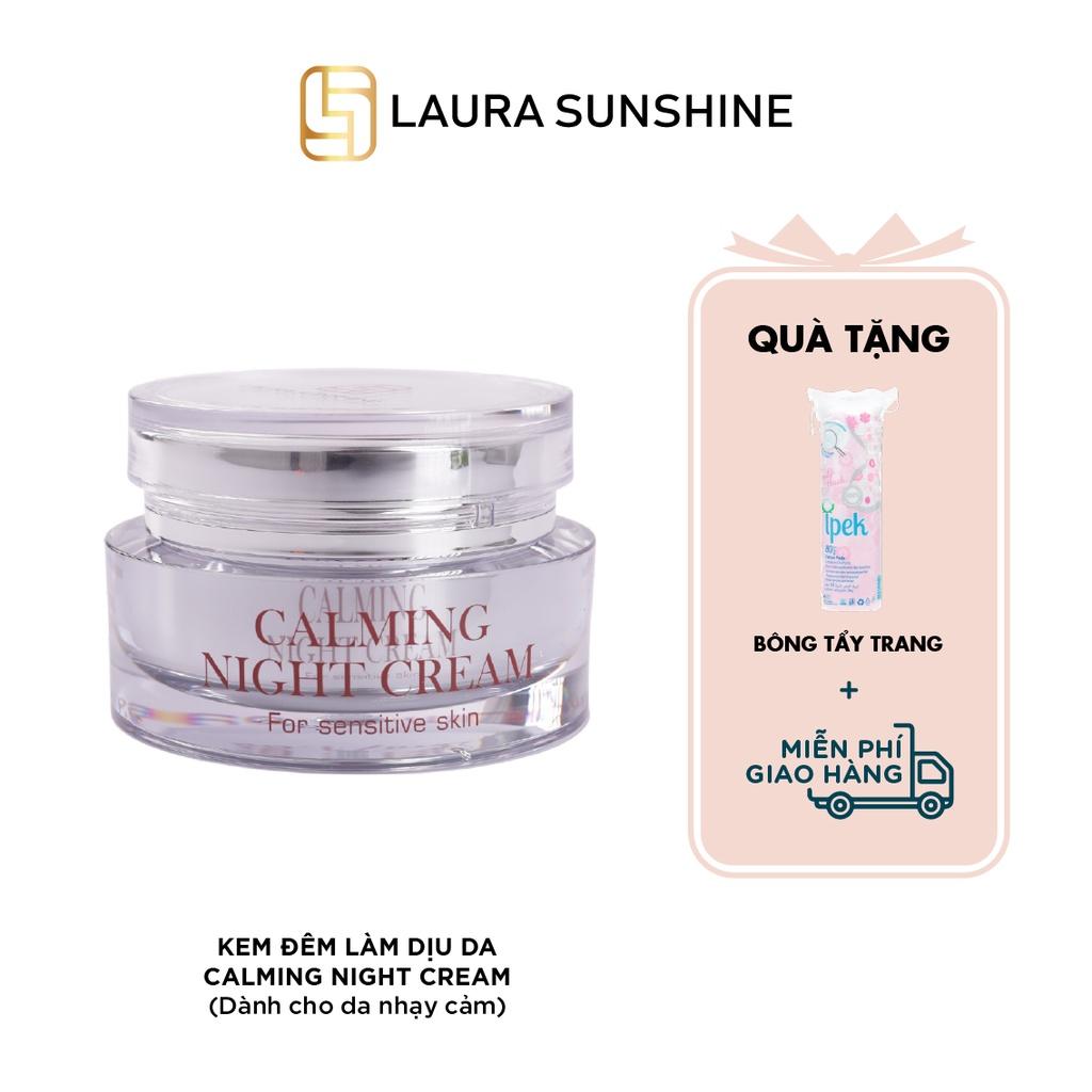 Kem dưỡng ban đêm cho da nhạy cảm Hàn Quốc 50ml - Calming Night Cream - Laura Sunshine - Nhật Kim Anh