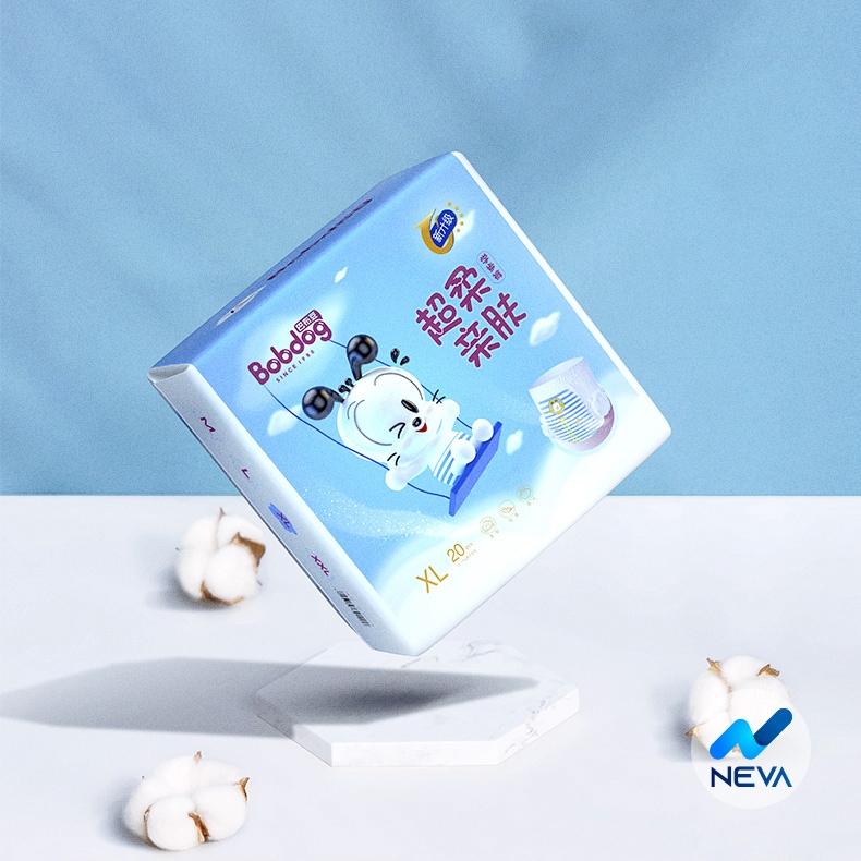 Bỉm Quần Bobdog Đậu siêu thấm 1200ml nước đủ size /M24/L22/XL20/XXL18 BM05