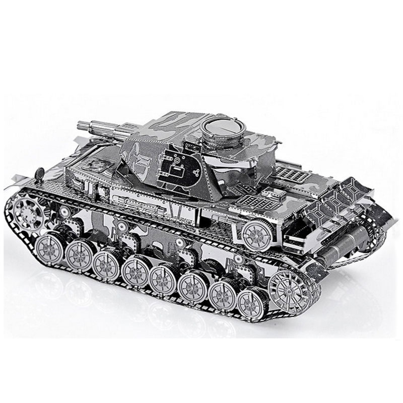 Mô hình thép 3D tự ráp cao cấp xe tank IV tank