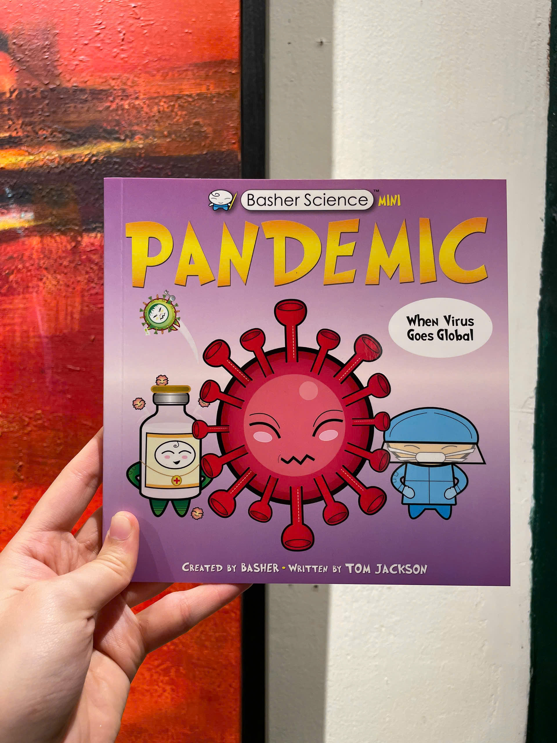 Pandemic by Tom Jackson - Children Picture book in English - UK - Sách Ngoại Văn Nhập Khẩu