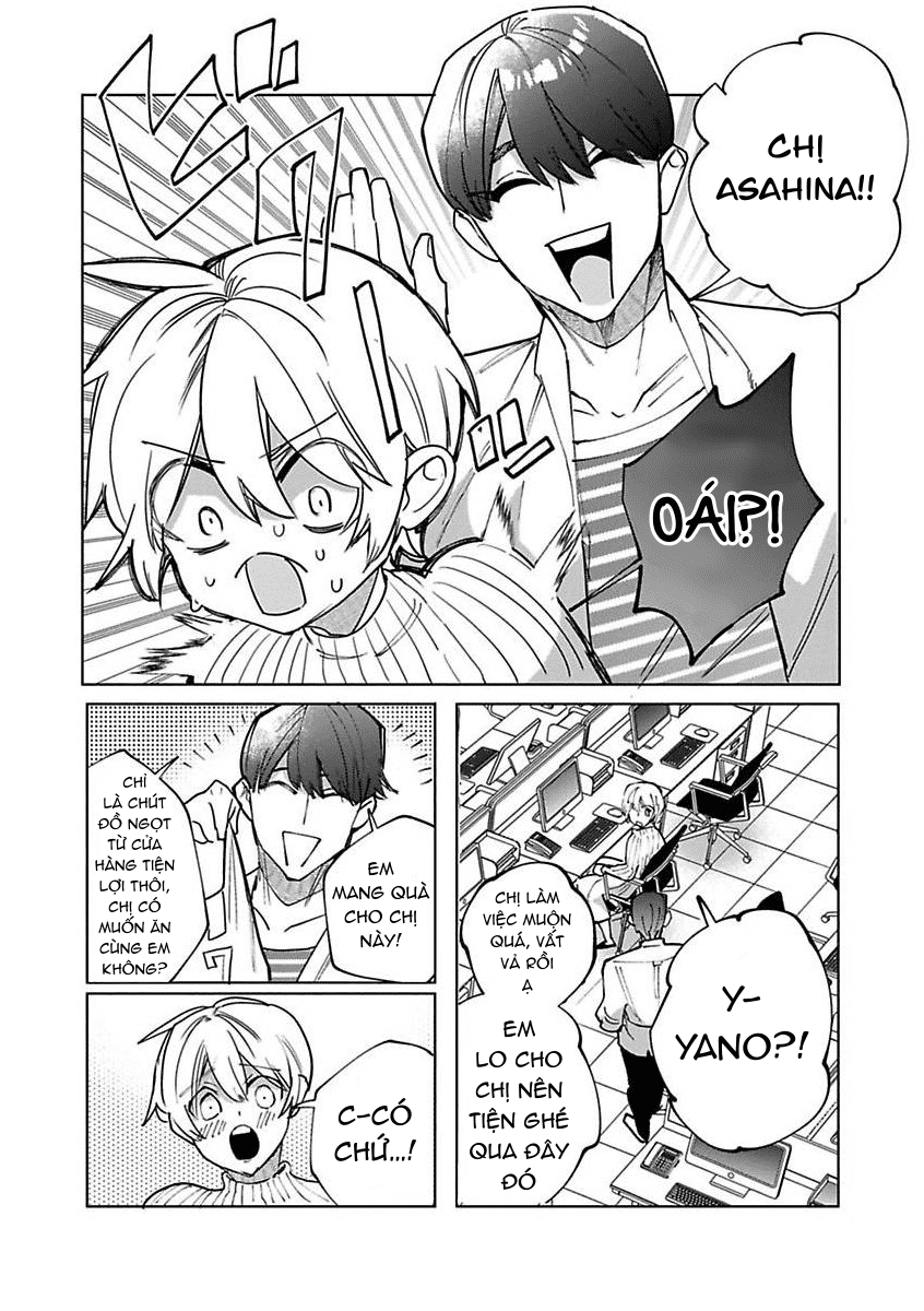 hậu bối yandere muốn cứu vớt ''nô lệ của tư bản'' chapter 4.1 13