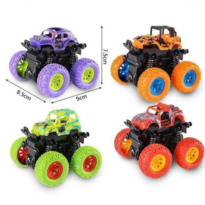 Quái xế Monster truck chạy đà bền bỉ