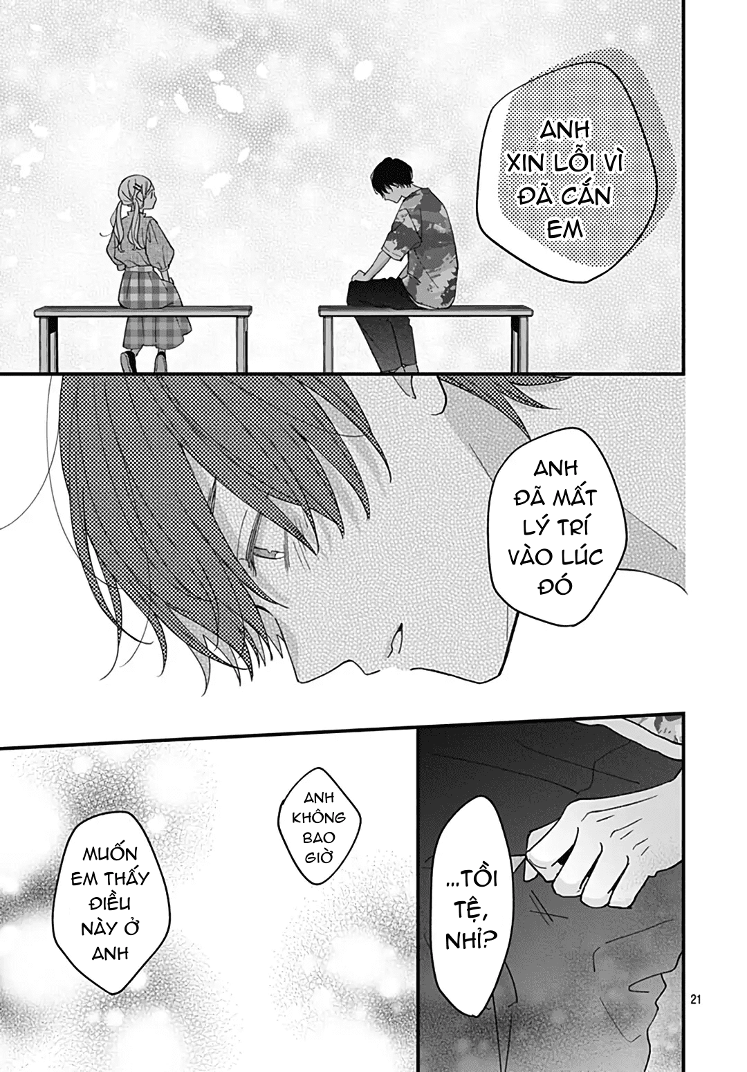 chuyện tình của ba người bạn thanh mai trúc mã chapter 8.2 11