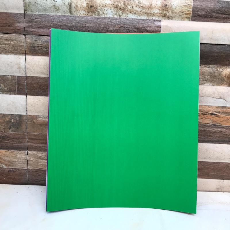 Giấy thủ công decal đề can màu A5 cm loại bóng cao cấp có kẻ mặt sau