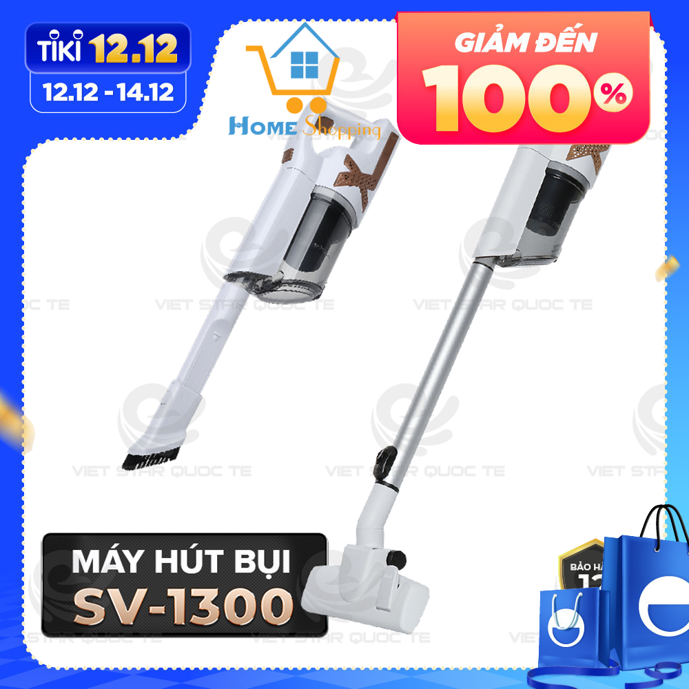 Máy Hút Bụi Cầm Tay Thông Minh Thế Hệ Mới, Công Suất 700W Giúp Làm Sạch Sẽ Mọi Ngóc Ngách - Hàng Chính Hãng