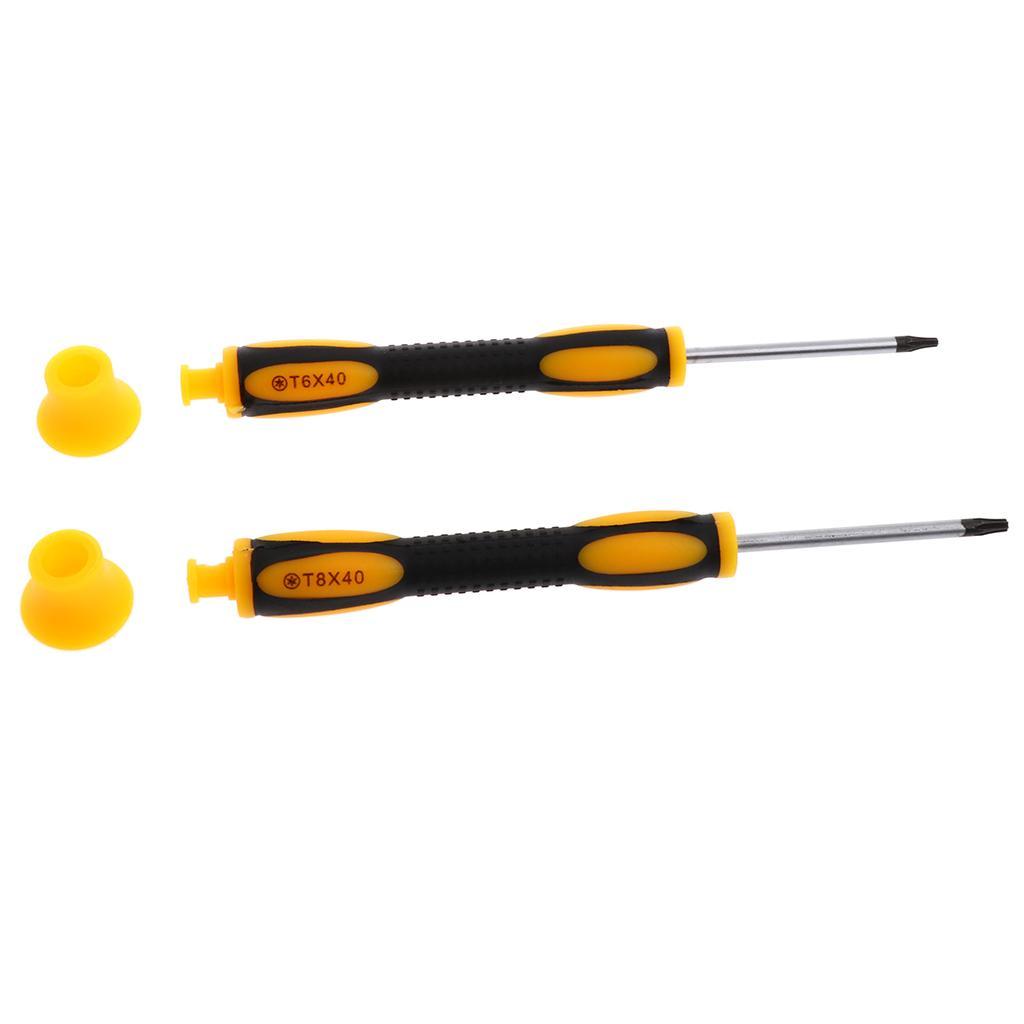 T6+T10 Disassembling Repair Opening Tool with Screwdriver for iPhone Samsung Android Laptop