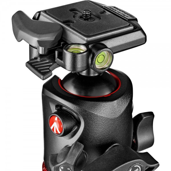 Bộ Chân Máy Ảnh Manfrotto 055 Alu 3-S Kit Ball Head Q2 - Chính hãng