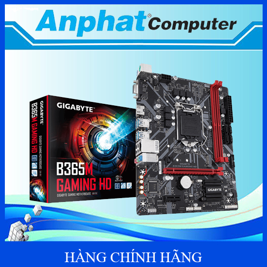 Bo Mạch Chủ Mainboard GIGABYTE B365M GAMING HD/M.2 Socket LGA1151 – Hàng Chính Hãng