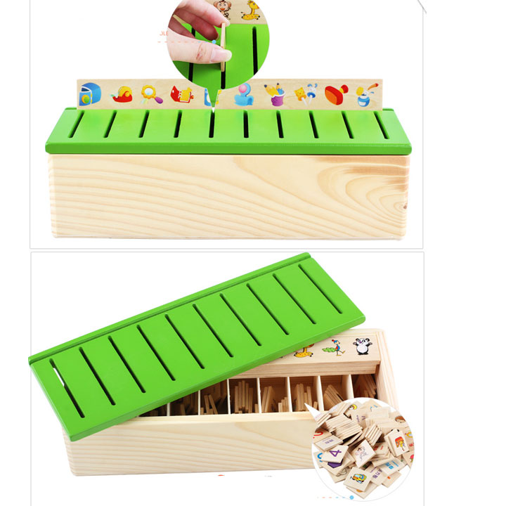 Hộp thả hình nhận biết cho trẻ đồ chơi giáo dục