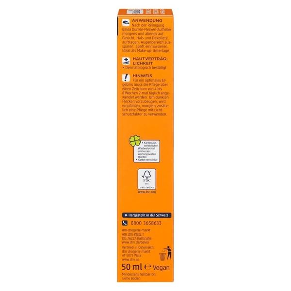 Kem Đặc Trị Nám Và Tàn Nhang BALEA Dunkle Flecken Aufheller, Dung Tích 50ml, Nội Địa Đức